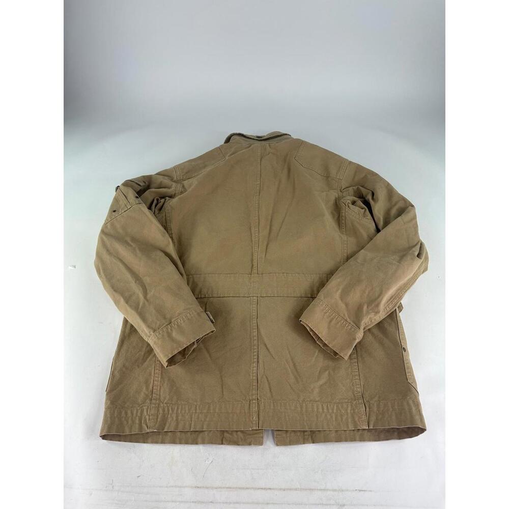 Vintage 90s Polo Ralph Lauren Military Safari Jacket Size M Beige WW2 Pockets - Picture 4 of 15